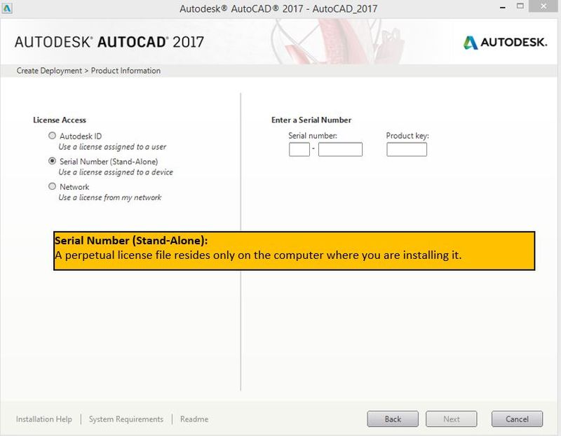 find my autocad 2017 serial number